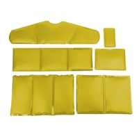 Compresas de Gel 6 PZS Color Amarillo
