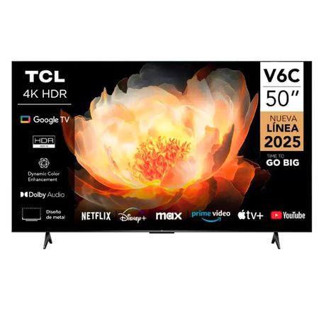 Televisor TCL 50 50V6C LED  UHD 4K Smart TV 2025