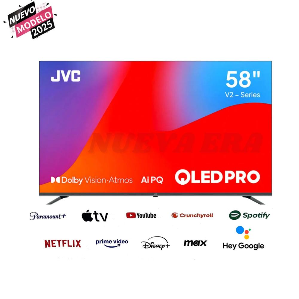 Televisor JVC 58'' LT-58KM858 QLED Pro 4K Google TV 2025