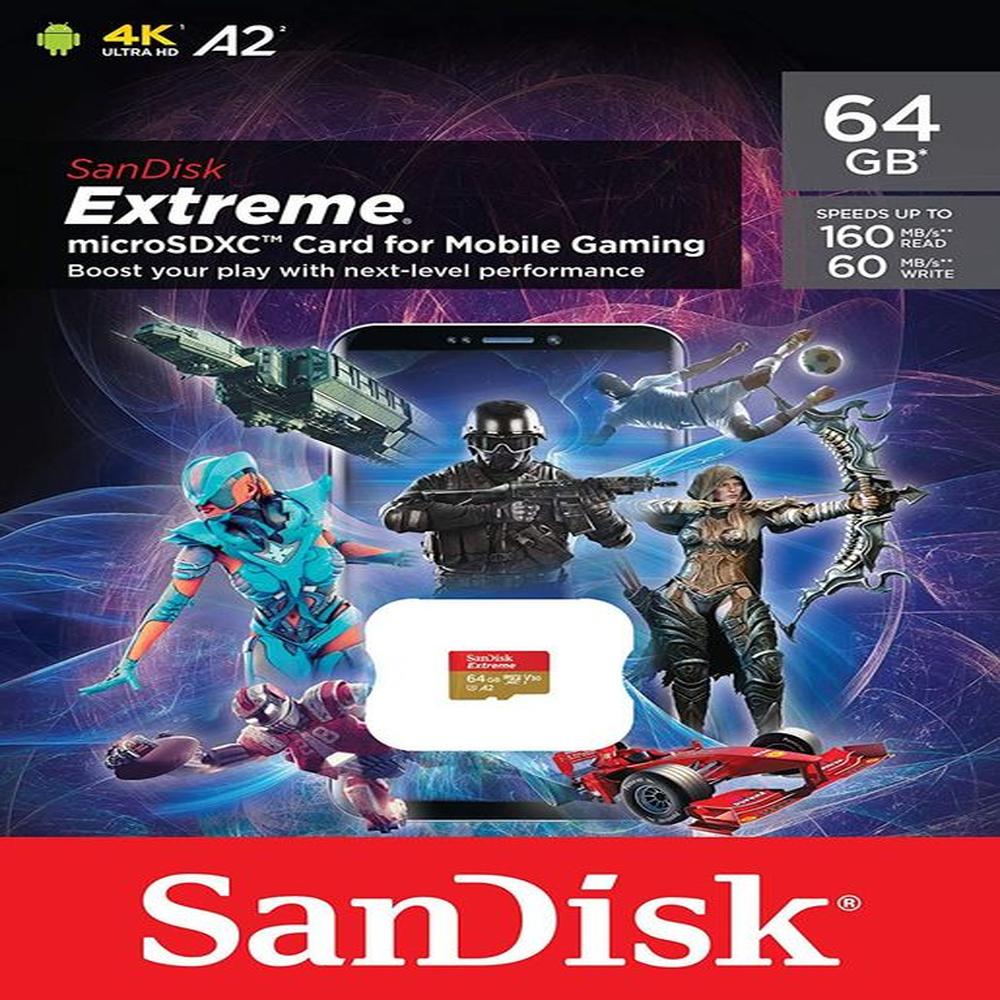 Sandisk Memoria Micro SDXC 64GB Mobile Gaming 160 MbS