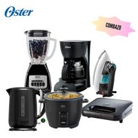 Combo Oster Licuadora - Hervidor - Arrocera - Sandwichera - Cafetera y Plancha