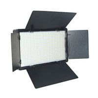 Panel de Luz LED 600 Bicolor Profesional con Zapata para Foto y Video LED-U600