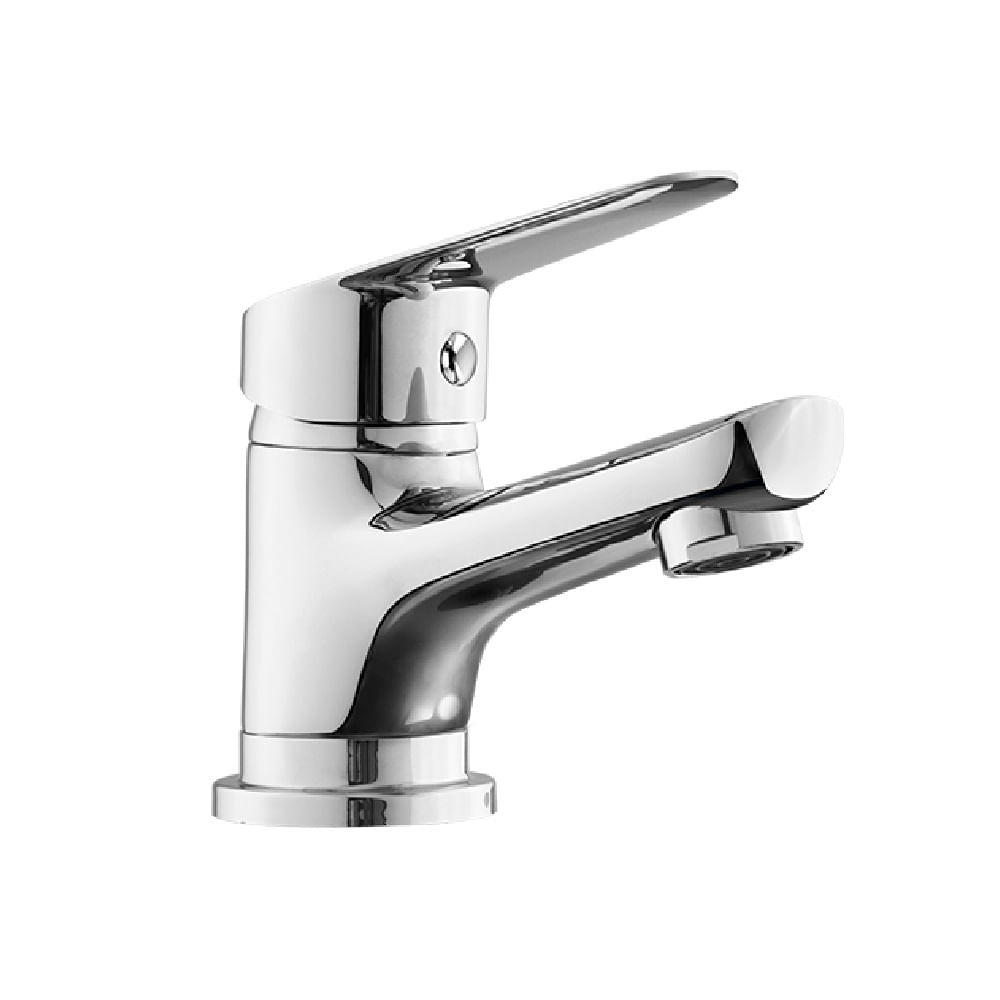 Mezcladora para Lavatorio Monocomando Italgrif Tahiti Baja Plata Cromado