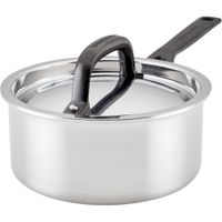 KitchenAid sartén inducción acero inoxidable 1.5 qt - 1.4 - Inox pulido