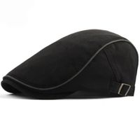 Boina Gorro Adam Correa Regulable - Negro Negro Talla única