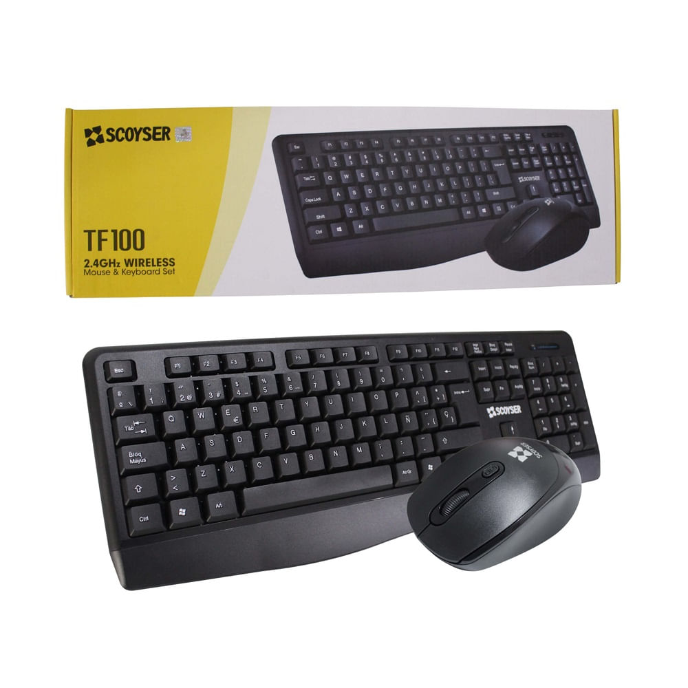 Kit Teclado TF100 MOUSE Y TECLADO Scoyser
