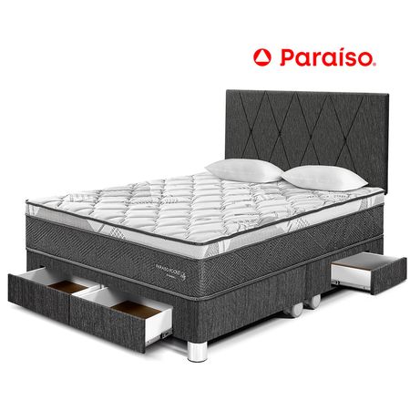 Dormitorio Paraiso Pocket St CajonesQueen Cabecera Loft Charco