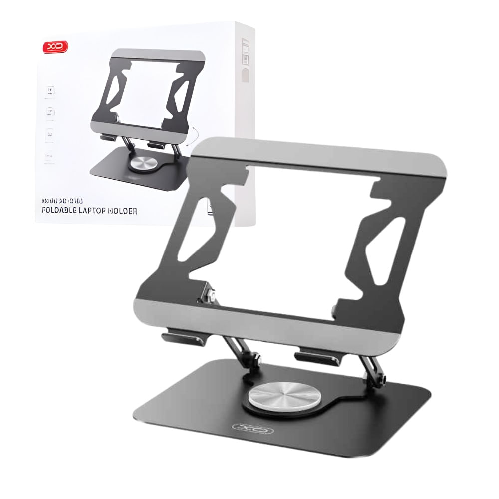 Soporte de Aluminio para Tablet y Laptop 360° XO C153