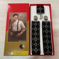 Tirantes Ajustables pantalon hombre Elásticos Dimas Negro Talla única