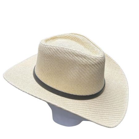Sombrero Vaquero de Paja Country - Ivory Ivory Talla única