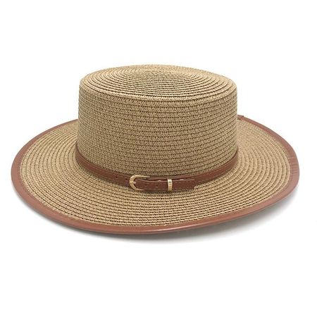 Sombrero Nami de Verano para Mujer - Marrón Marrón Talla única