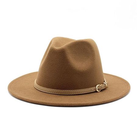 Sombrero Unisex de Pana Caqui Ala chica Jeiquer  58cm