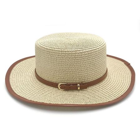 Sombrero Nami de Verano para Mujer - Crema Crema Talla única