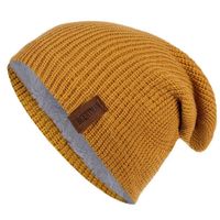 Beanie True Teddy Gorro Gorra Chullo - Amarillo Amarillo Talla única