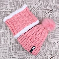 Beanie Briana con Cuellera con Brillos y Forro Acolchado  Rosado