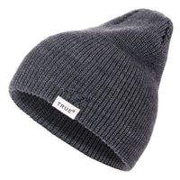 Beanie True B Gris Oscuro Gorro Gorra Chullo Gris Oscuro Talla única