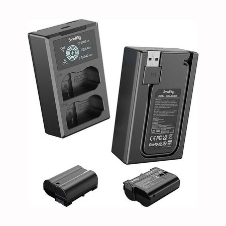 Baterías SmallRig EN-EL15 y Cargador para Cámara Nikon