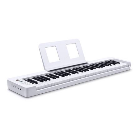 Piano Digital Donner DP-06 Plegable 61 Teclas Blanco EC6633