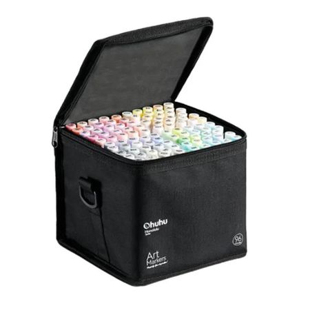 Ohuhu Honolulu. Set de 96 marcadores de alcohol tonos pastel