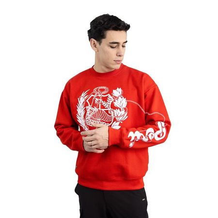 POLERA MODA PERU HOMBRE ROJO XS Rojo