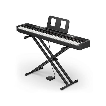 Piano Digital Donner DEP-20 Lite - 88 Teclas con Soporte X Negro EC6871