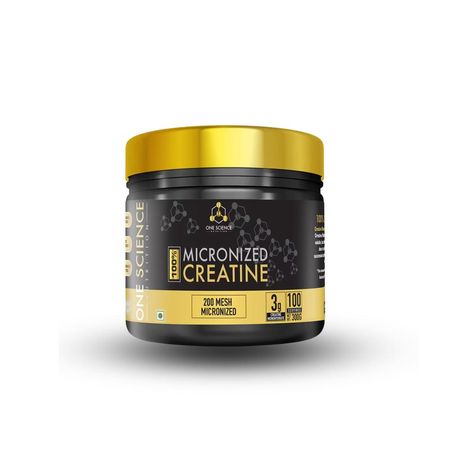 Creatina Micronized Onescience nutrition 300 gramos