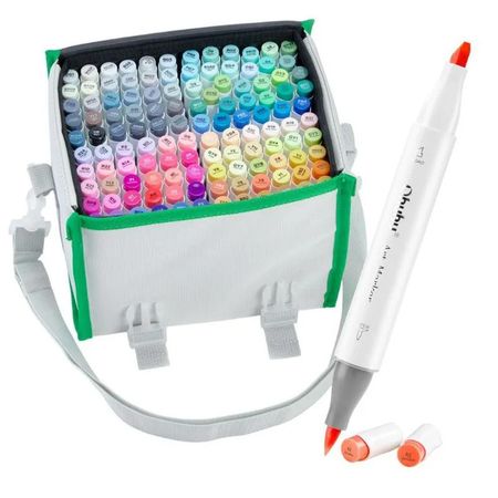 Ohuhu Honolulu - Set de 120 Marcadores de Alcohol