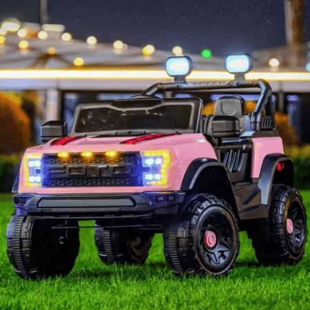 Camioneta Para Niños - Modelo Ranger For Raptor ROSADO