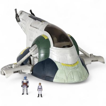 STAR WARS MICRO GALAXY SQUADRON JANGO FETT'S STARSHIP