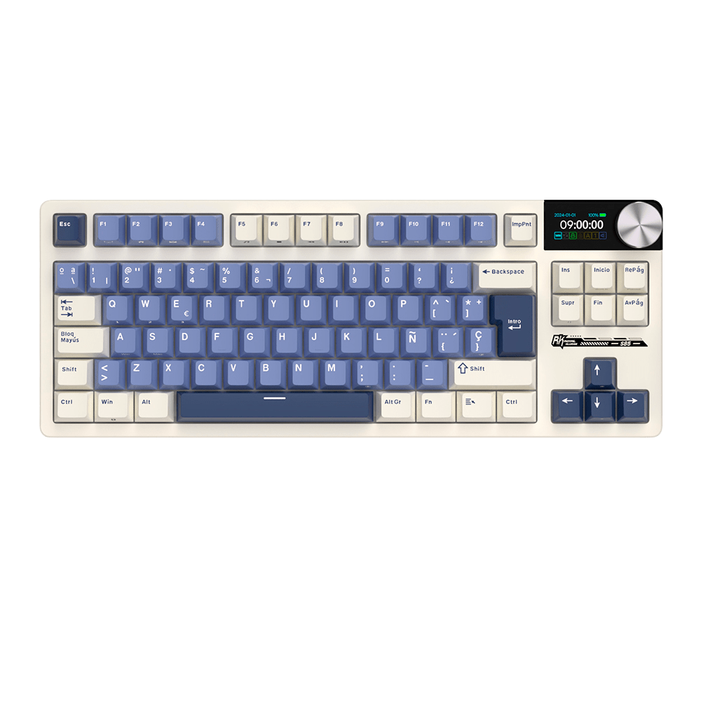 TECLADO MECANICO ROYAL KLUDGE RK-S85 Horizon Blue