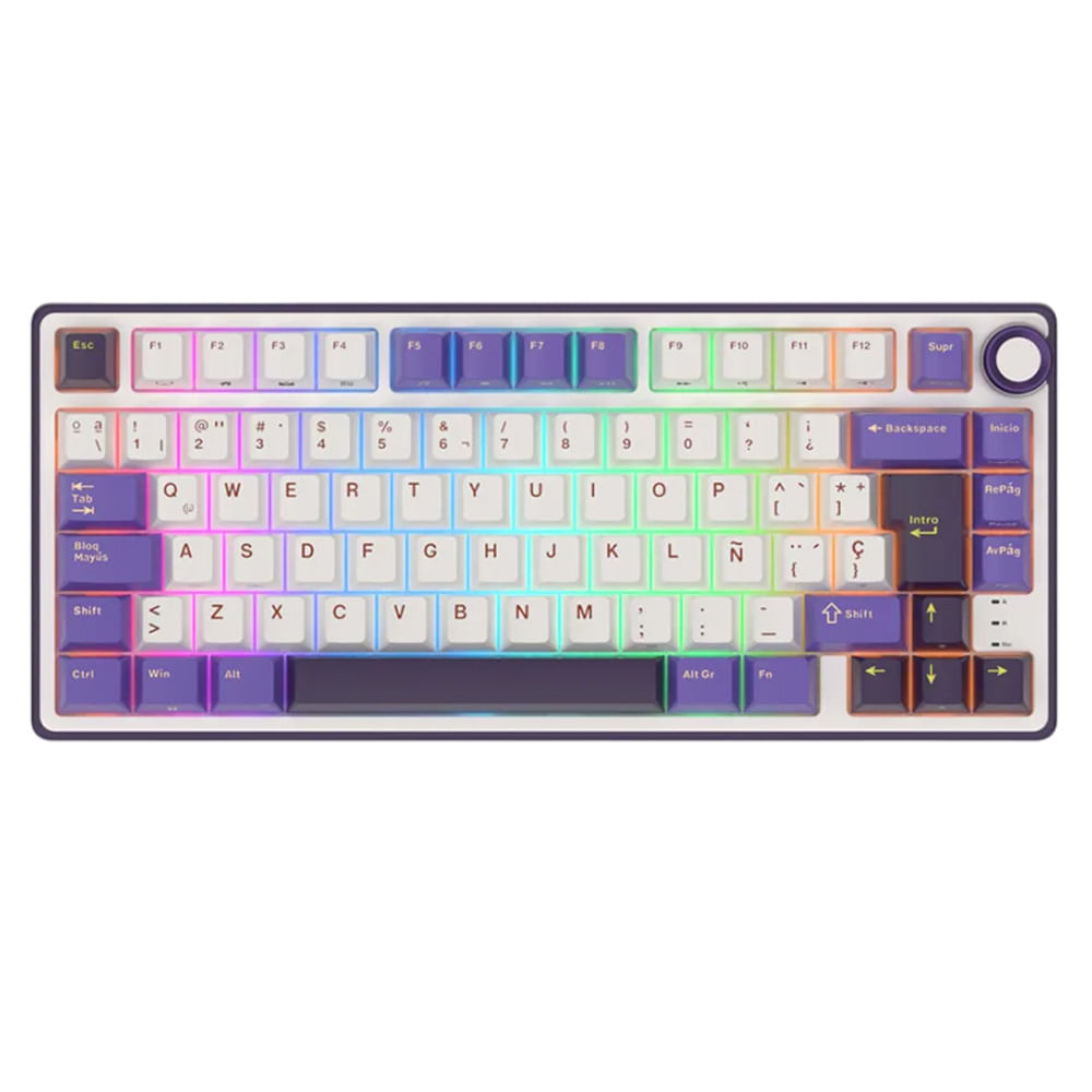 TECLADO MECANICO ROYAL KLUDGE RK-R75 BLACKBERRY MOUSE