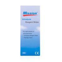 Tiras Reactivas Para Urianálisis Mission 11p Caja 100 Und