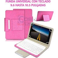 Funda universal con teclado bluetooth tablet 9.6 - 10.5 pulg. portátil