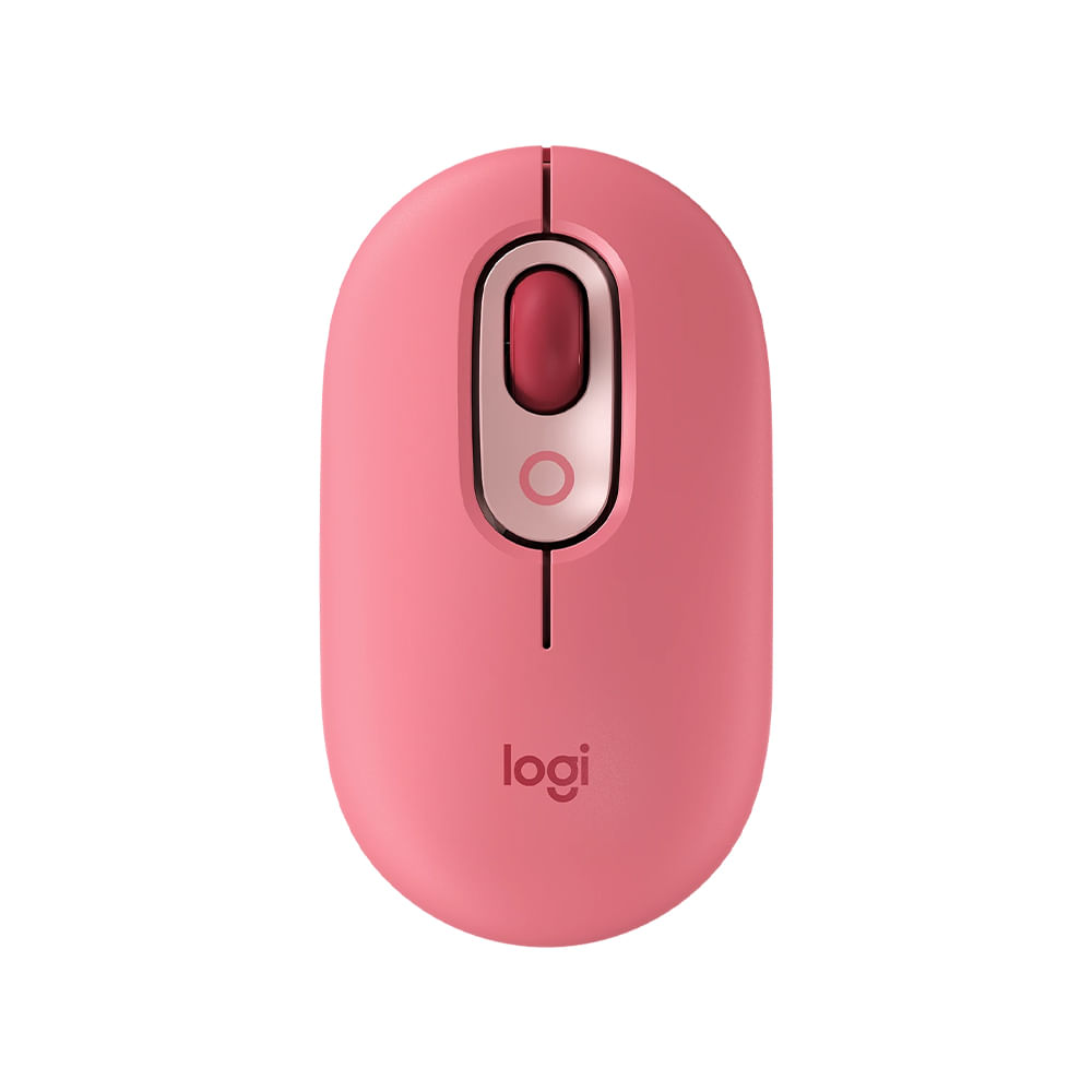 Mouse Logitech Pop Bluetooh Rosado Coral