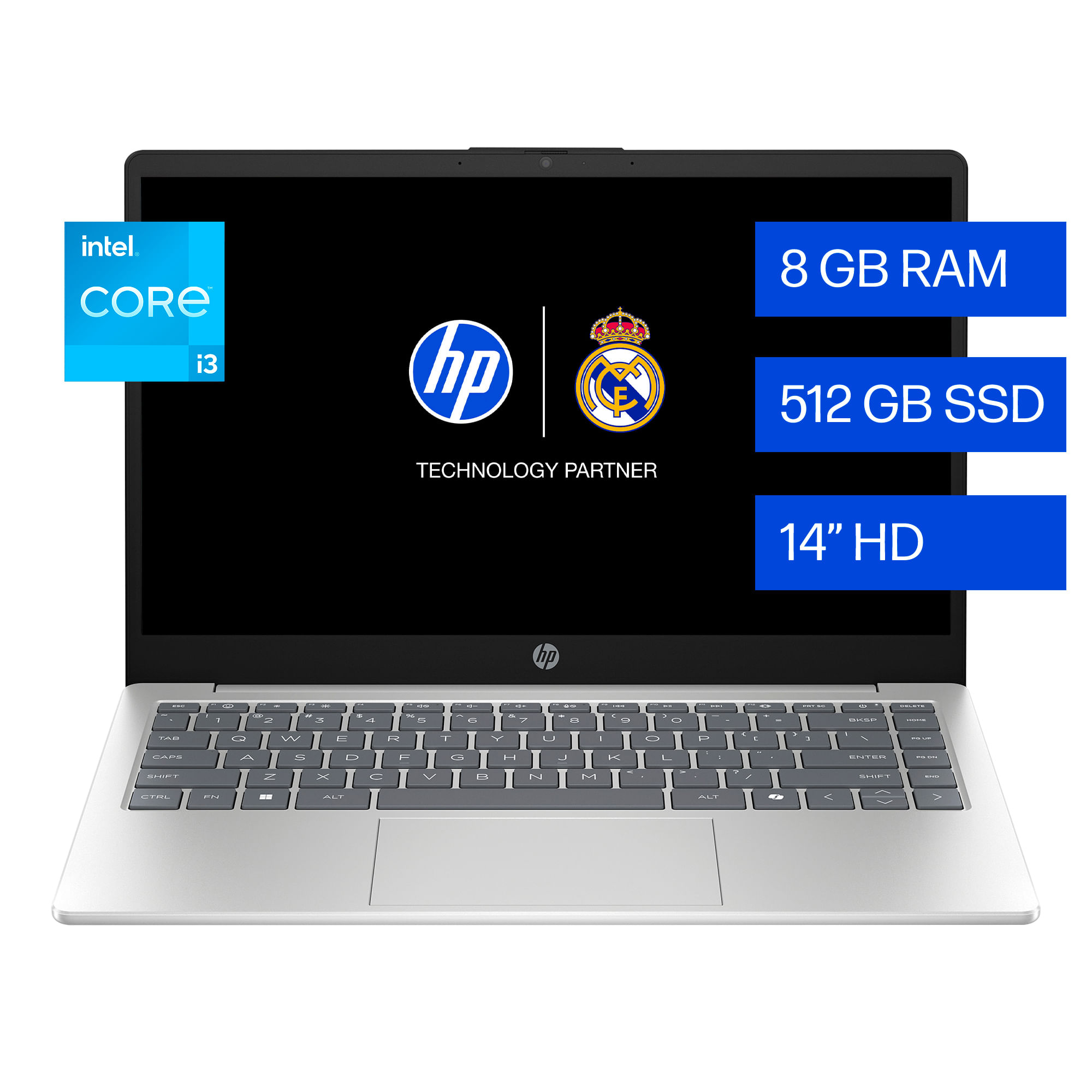 Laptop HP 14-EP0132LA 14"" IntelCore i3-N305 8GB 512GB SSD