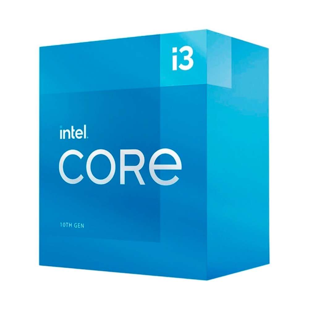 Procesador Intel Core i3-10105, 3.70 / 4.40 GHz, 6 MB Caché L3, LGA1200, 65W