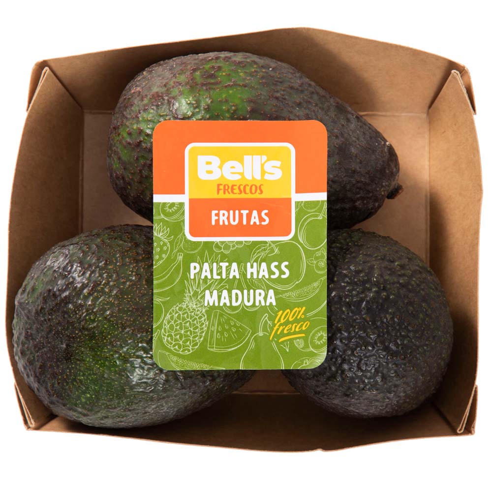 Palta Hass Madura BELL'S Paquete 3und