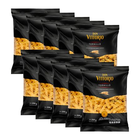 pack-fideos-tornillo-don-vittorio-bolsa-250g-x-10un pack-fideos-tornillo-don-vittorio-bolsa-250g-x-10un
