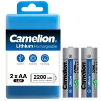 Pilas AA Litio Recargables Camelion