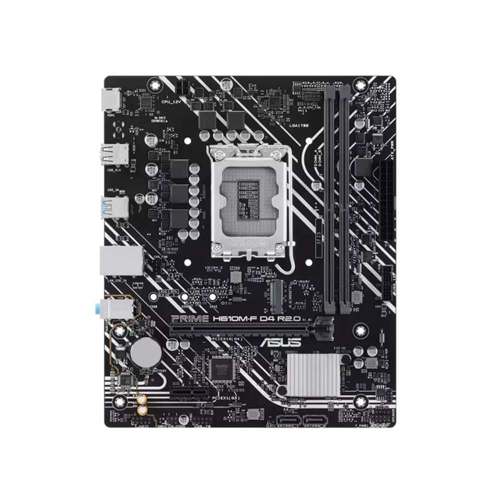Motherboard ASUS PRIME H610M-F D4 R2.0, Chipset Intel H610, LGA1700, micro-ATX