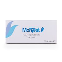 Prueba Rápida de Tifoidea en Casete MONTEST CAJA 40 UND