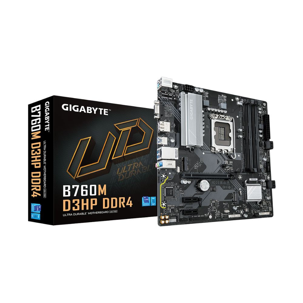 Motherboard Gigabyte B760M D3HP DDR4, Chipset Intel B760, LGA1700, mATX