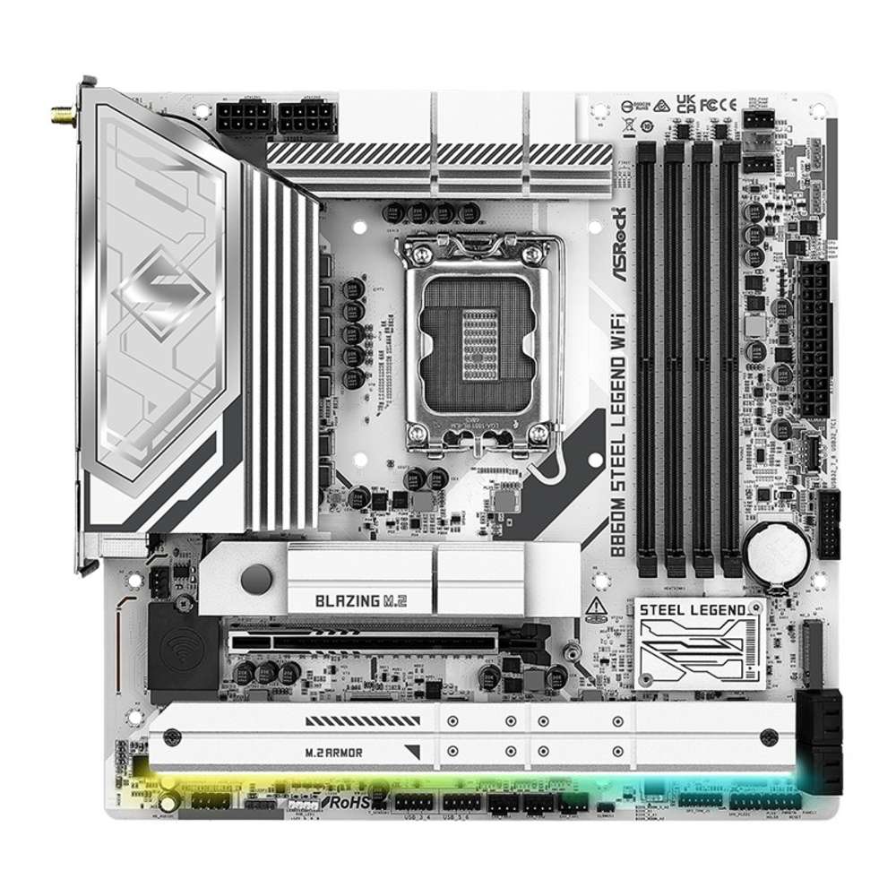 Motherboard ASROCK B860M Steel Legend WiFi, Chipset Intel B860, LGA 1851
