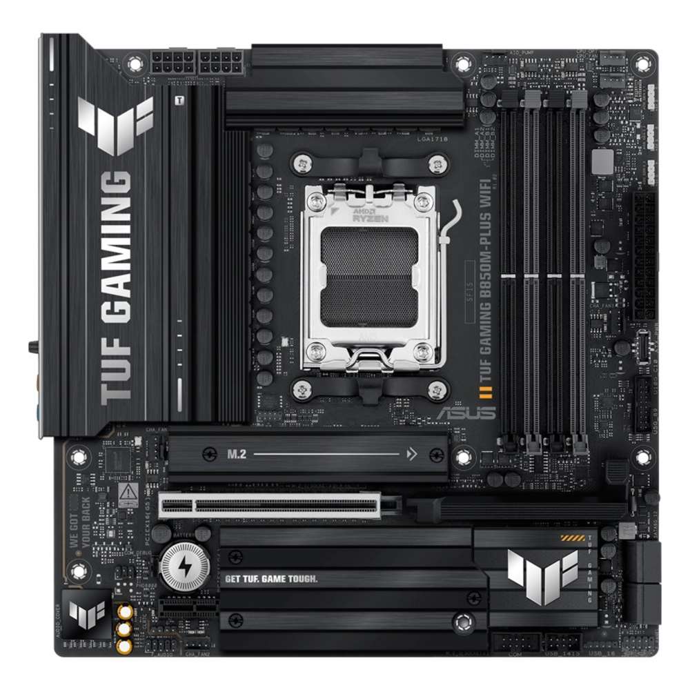 Motherboard ASUS TUF GAMING B850M-PLUS WIFI, Chipset AMD B850, Socket AMD AM5, mATX