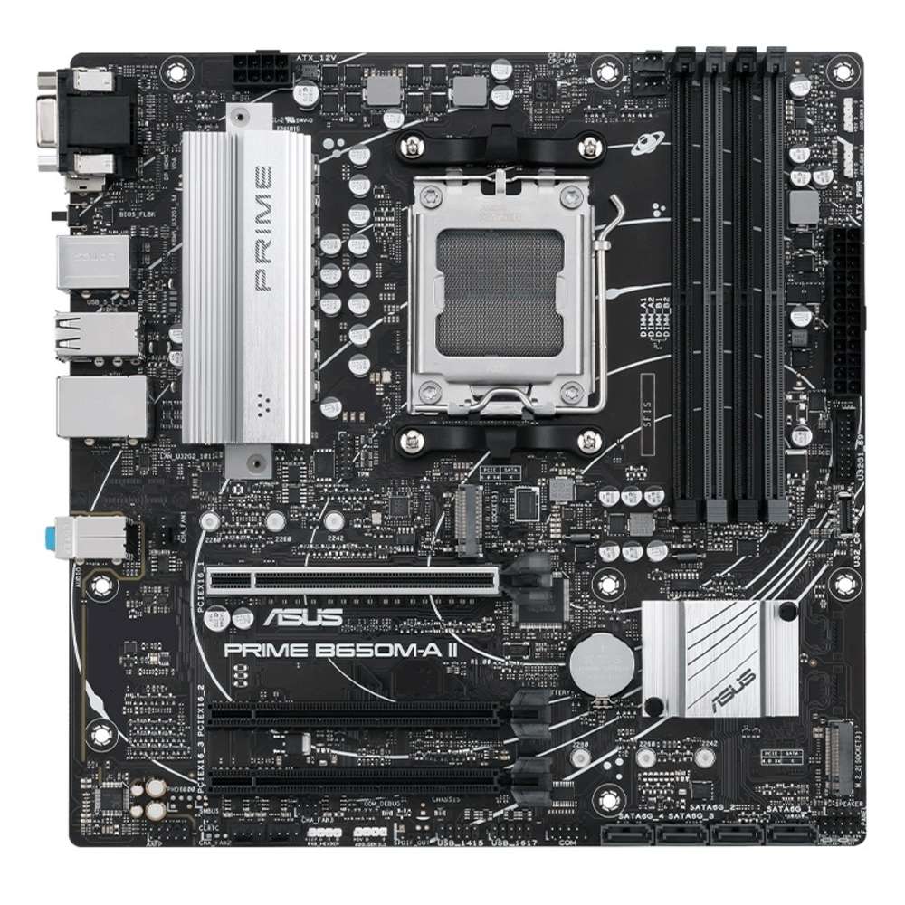 Motherboard ASUS PRIME B650M-A II , Chipset AMD B650, Socket AM5, Micro ATX