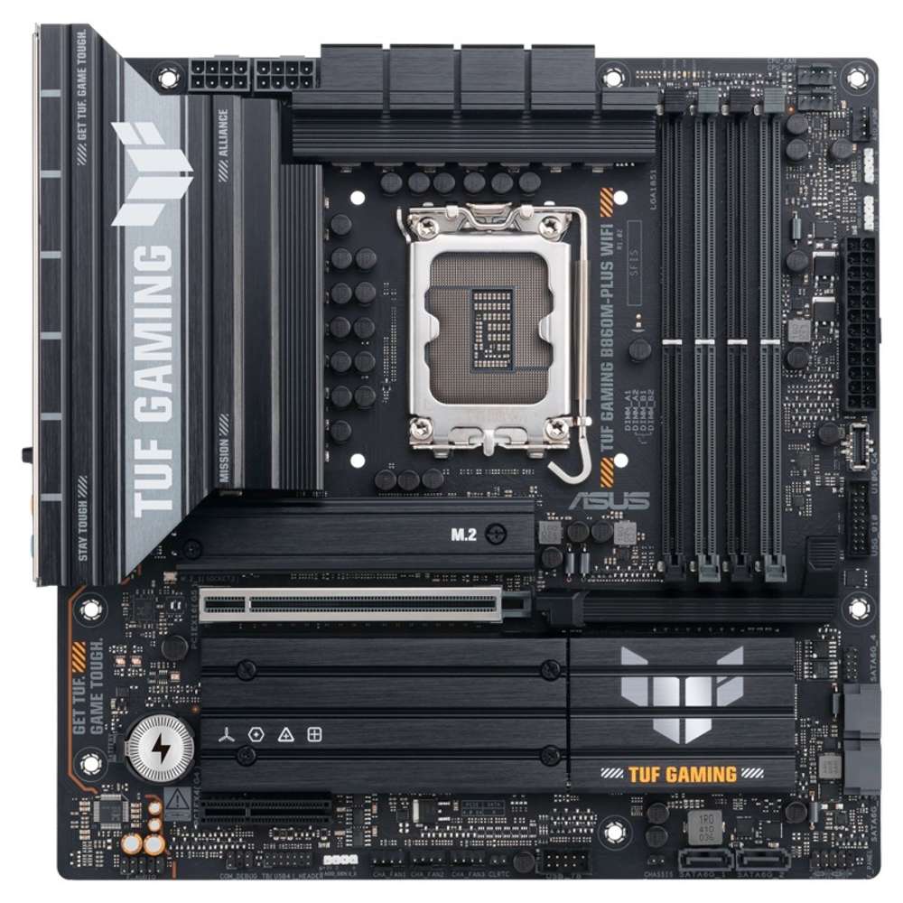 Motherboard ASUS TUF GAMING B860M-PLUS WIFI, Chipset Intel B860, LGA 1851, HDMI, DP, mATX