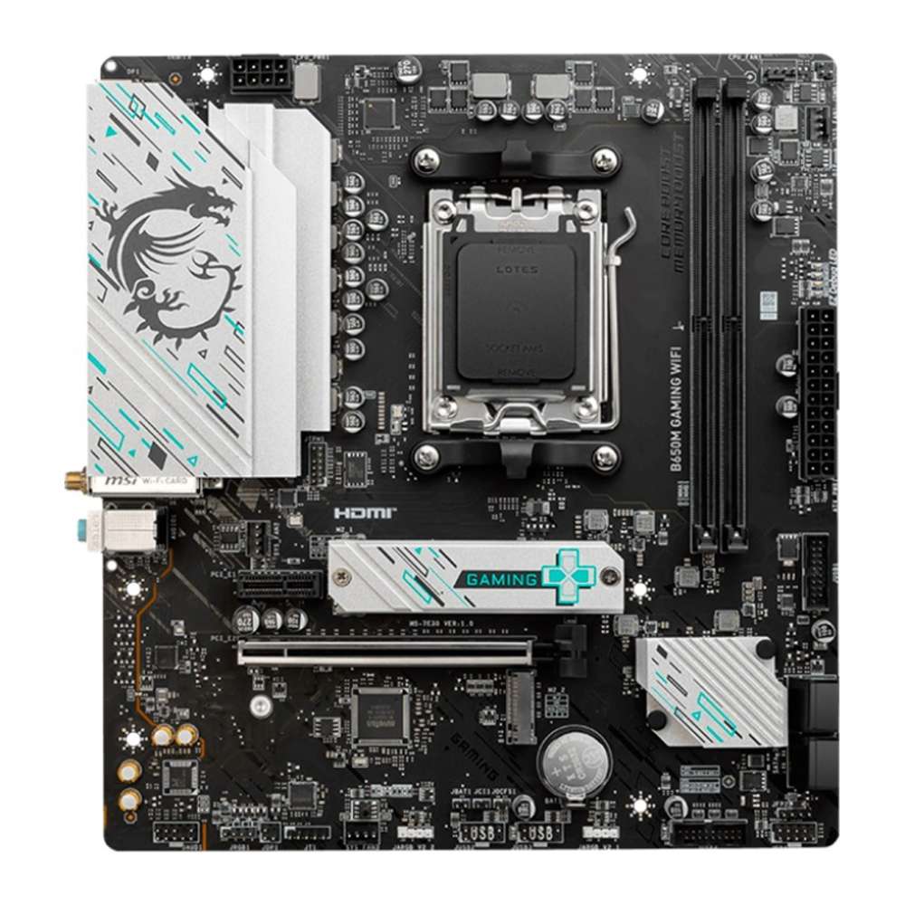 Motherboard MSI B650M GAMING WIFI, Chipset AMD B650, Socket AMD AM5, mATX