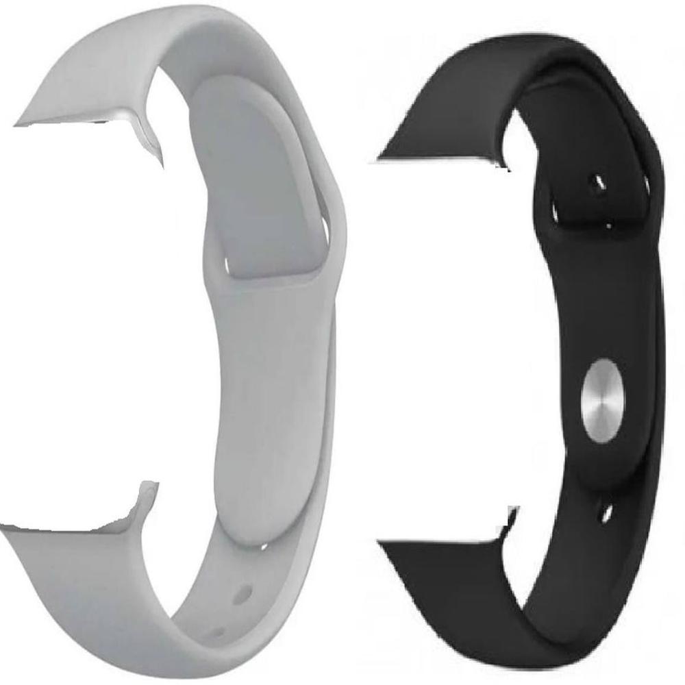 Correa Silicona para Apple Watch 42-44mm y 2 UNIDADES