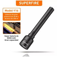 Linterna Led Recargable Alta Potencia Profesional