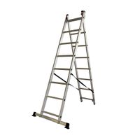 Escalera Multiposición 16 Pasos Aluminio Werken